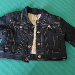 GAP Denim fleece Jacket